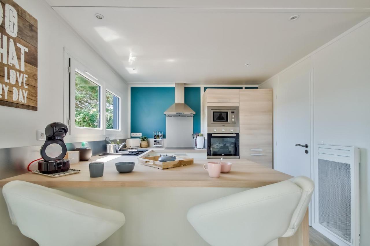 Brétignolles-sur-Mer Chalet Pour 8 Dans Residence Avec Piscine Chauffee מראה חיצוני תמונה