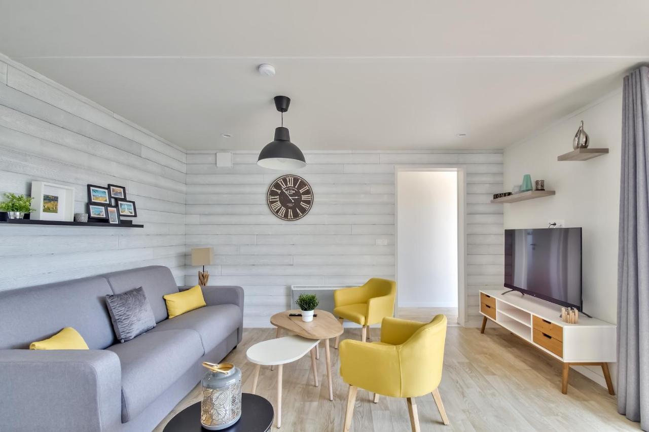 Brétignolles-sur-Mer Chalet Pour 8 Dans Residence Avec Piscine Chauffee מראה חיצוני תמונה