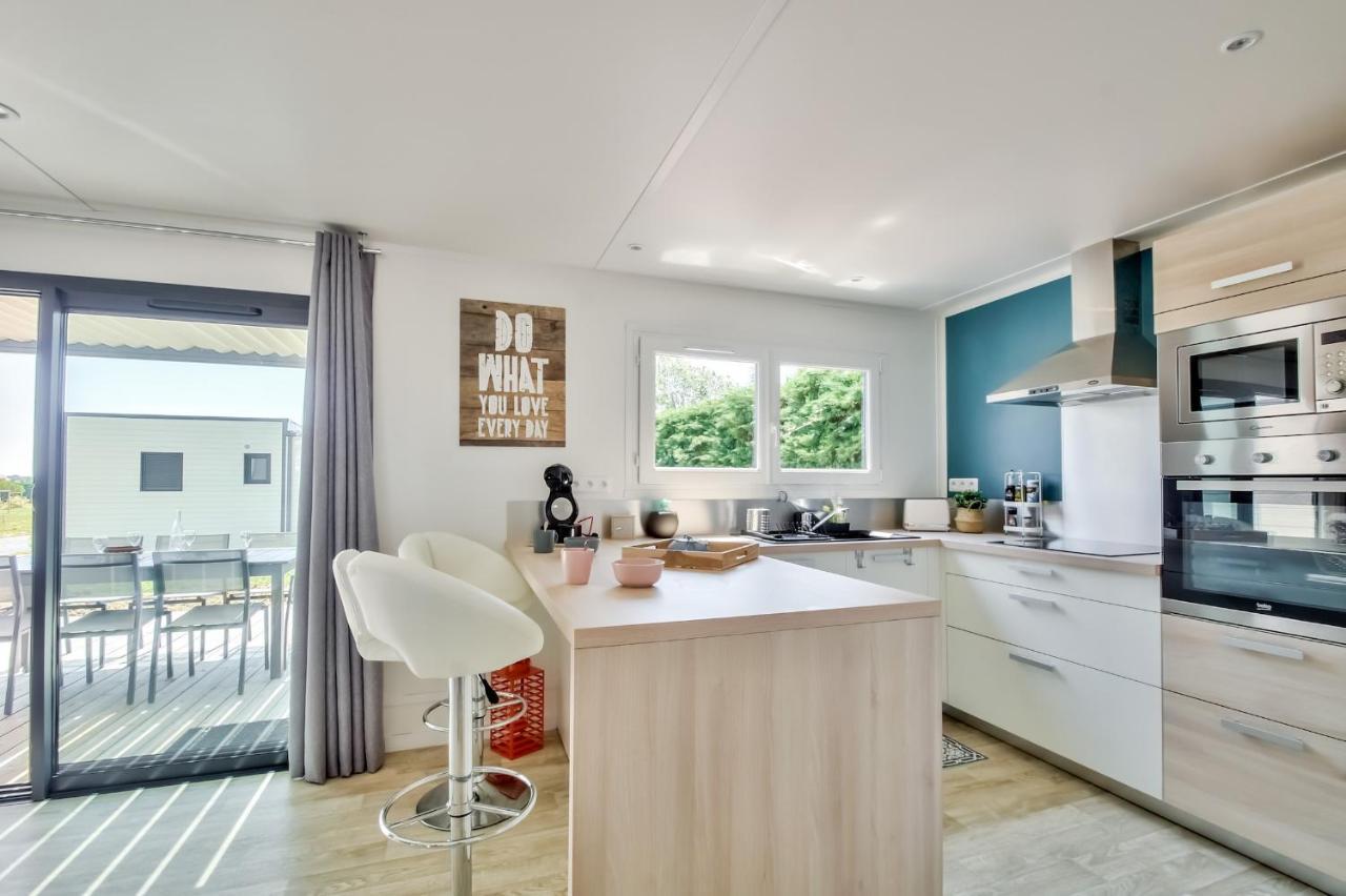 Brétignolles-sur-Mer Chalet Pour 8 Dans Residence Avec Piscine Chauffee מראה חיצוני תמונה