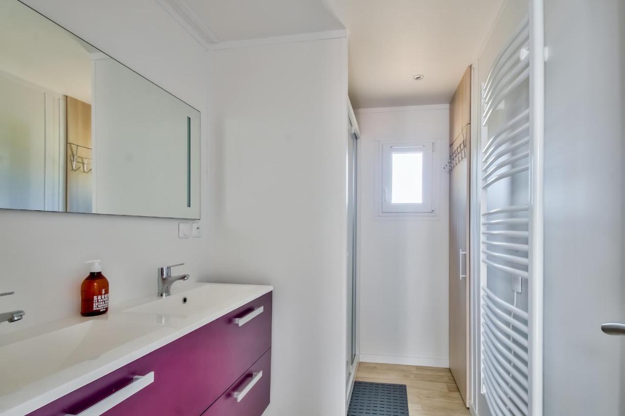 Brétignolles-sur-Mer Chalet Pour 8 Dans Residence Avec Piscine Chauffee מראה חיצוני תמונה