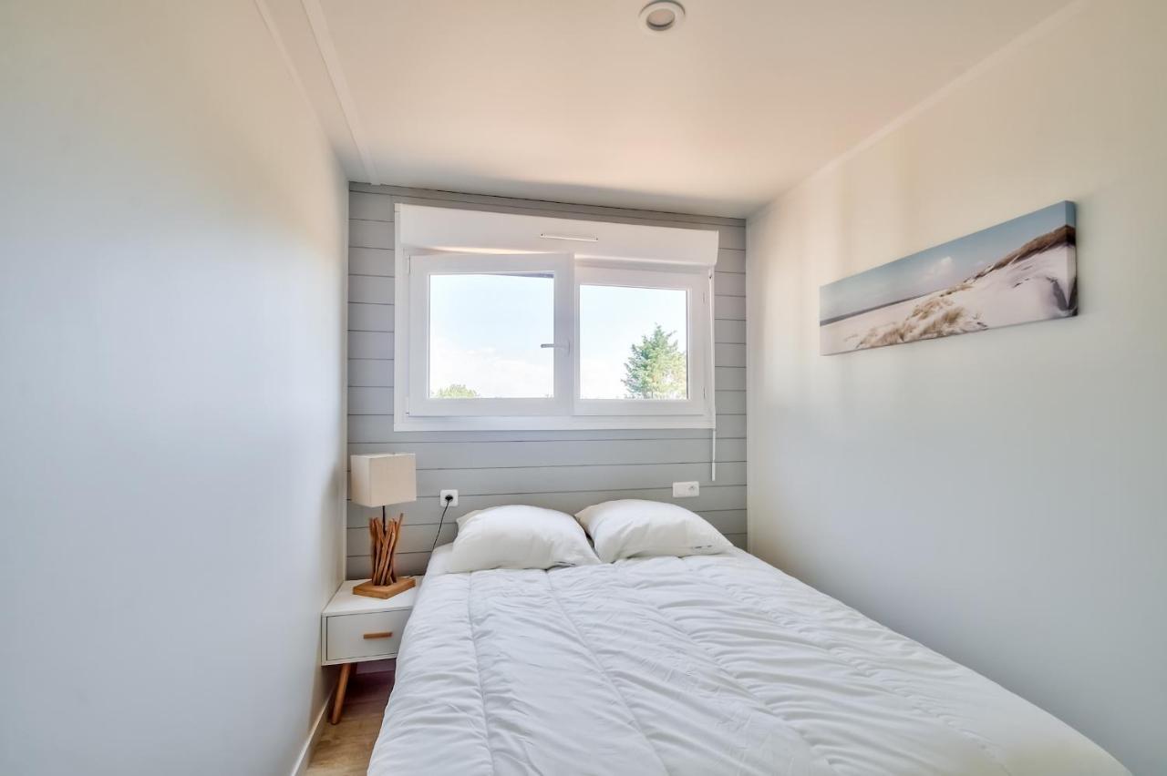 Brétignolles-sur-Mer Chalet Pour 8 Dans Residence Avec Piscine Chauffee מראה חיצוני תמונה