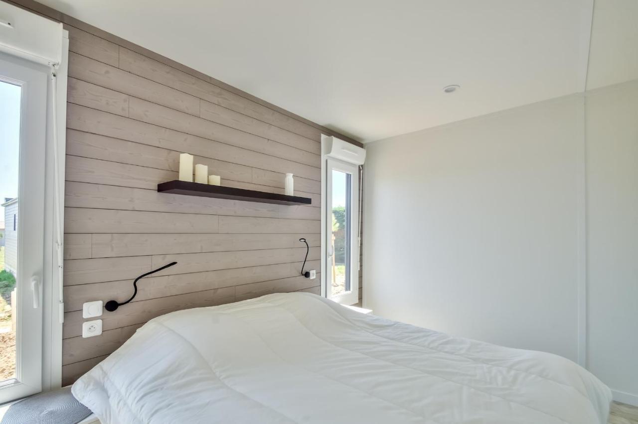 Brétignolles-sur-Mer Chalet Pour 8 Dans Residence Avec Piscine Chauffee מראה חיצוני תמונה