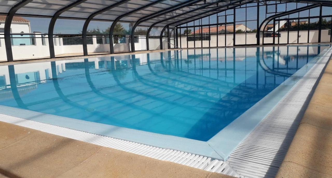 Brétignolles-sur-Mer Chalet Pour 8 Dans Residence Avec Piscine Chauffee מראה חיצוני תמונה